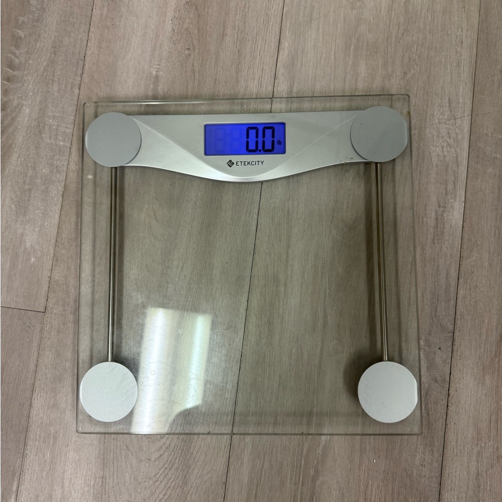 Target Silver Digital Bathroom Scale